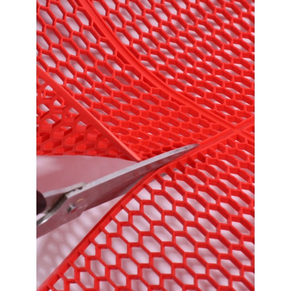 프리미엄 잔디보호 펜션 매트 조경 회색 그물 레드 바닥 덮개 다공 레드 다공 90cmx100cm 4mm - 상세 이미지 3