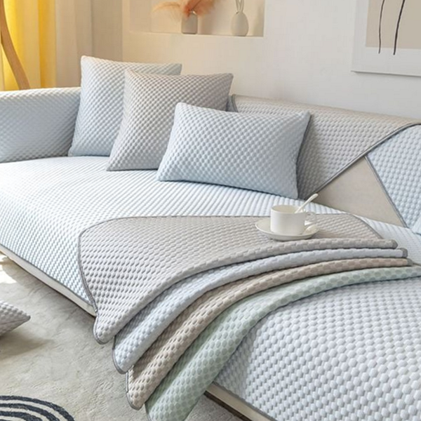 시원한 냉감 소파 커버 쿨링 여름 소파 패드 논슬립 사계절