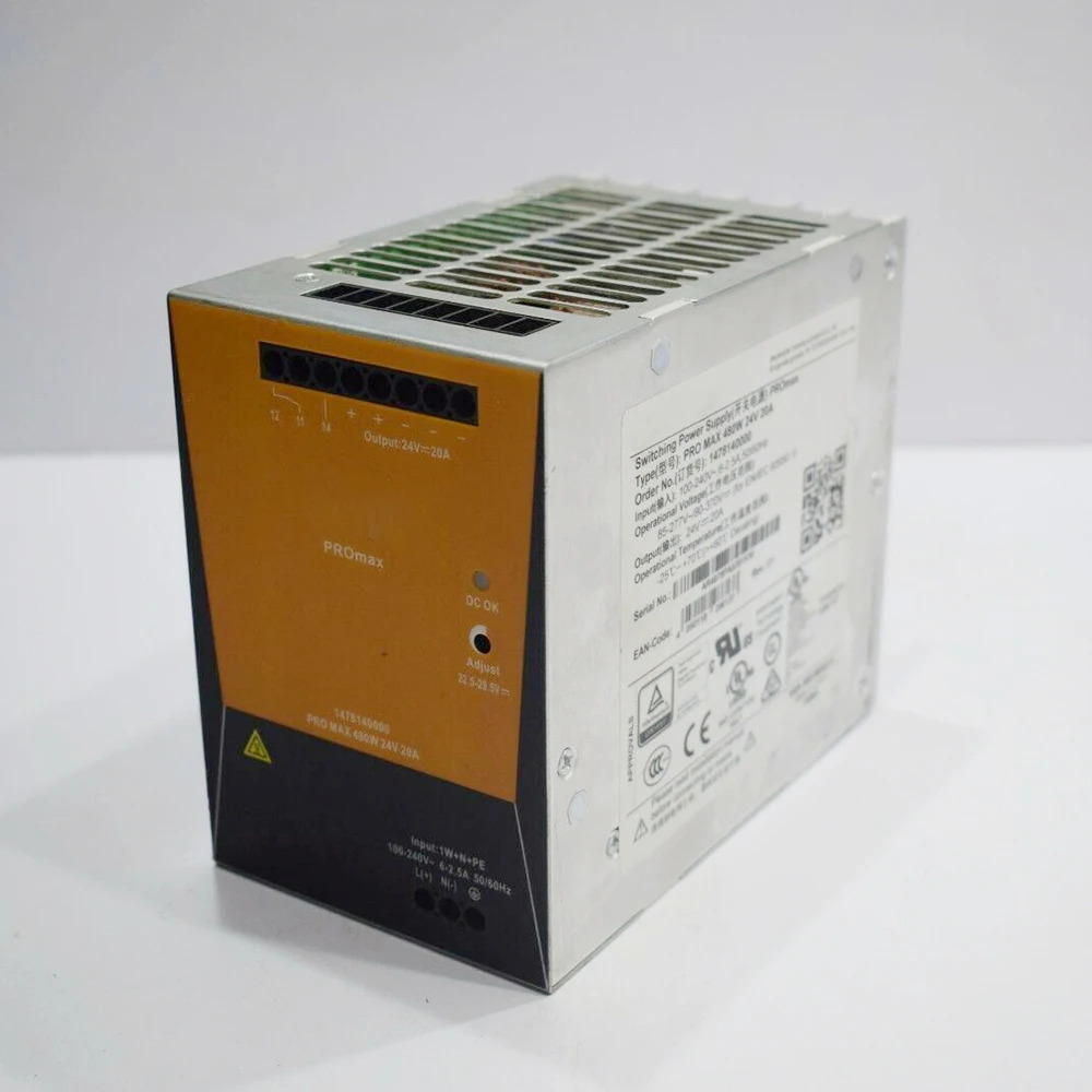 Weidmuller 스위칭 전원공급장치 1478140000 PRO MAX 480W 24V 20A