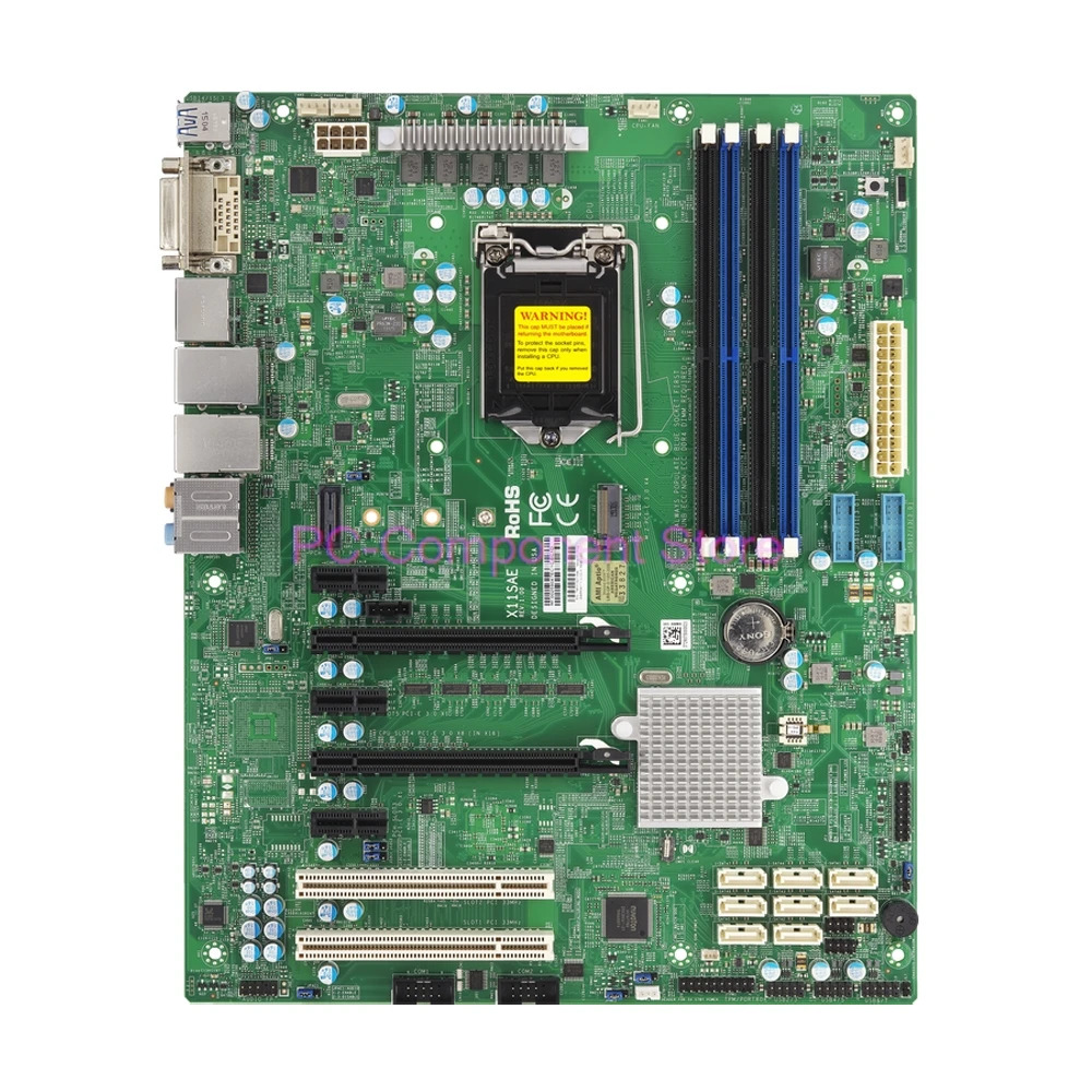 Supermicro 워크스테이션 마더보드 C236 칩셋 Xeon E3-1200 v5/v6 6/대 코어 i7/i5/i3 시리즈 DDR4LGA1151 X11Sae