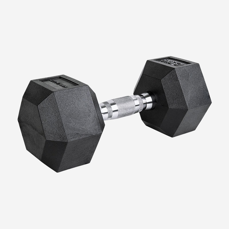 짐맨 PEV 육각 덤벨 냄새없는 아령 12.5kg, 1개 - 상품 이미지
