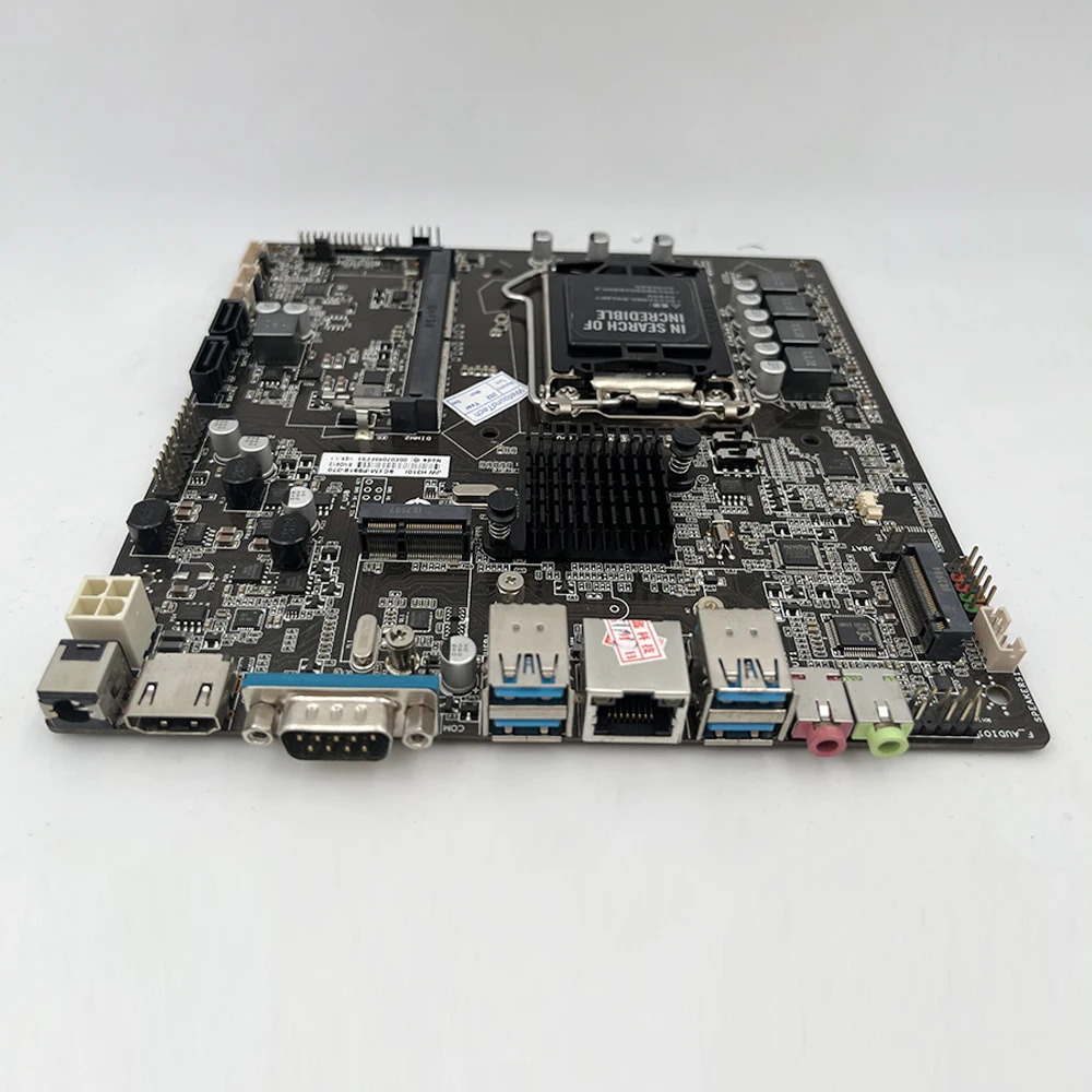 JW H310I LGA 1151 올인원 컴퓨터 마더보드 단일 메모리 H310 메인보드용