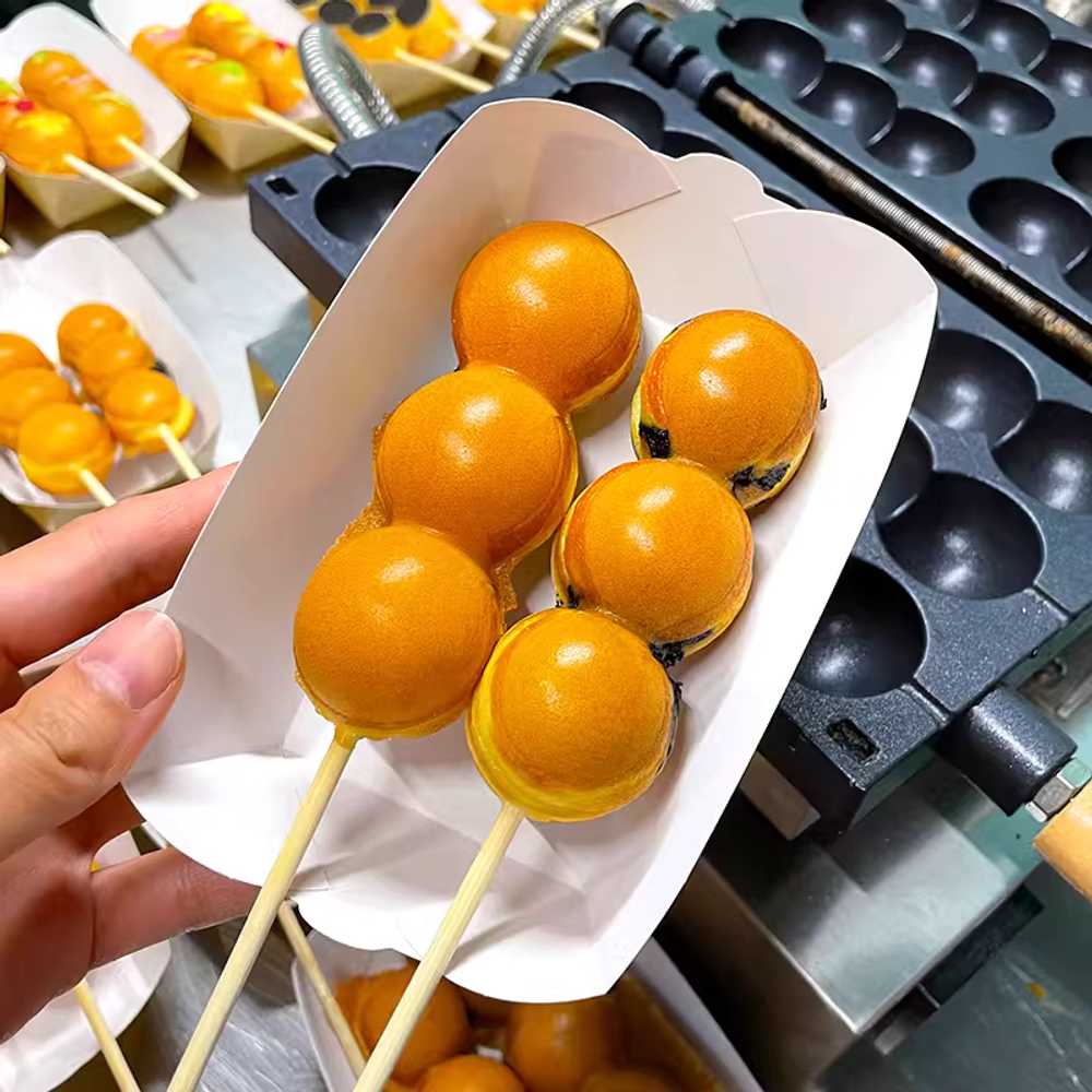 홍콩 와플기 에그 디저트 업소용 용 베이킹 제빵 머신 A 이미지 6