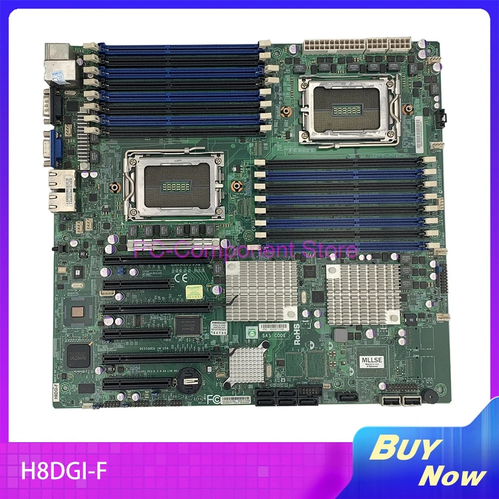 Supermicro 서버 마더보드 소켓 G34H8DGI-F원본 리퍼 전