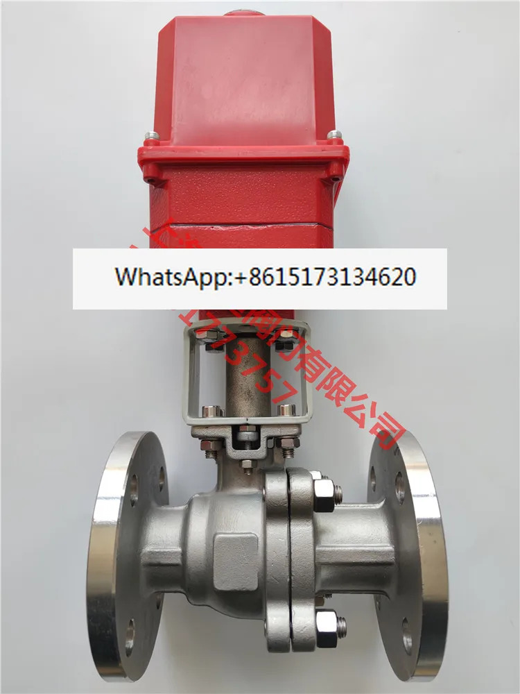 R-5-32F 전기 볼 밸브 R-5-40F 스테인레스 스틸 304 플랜지