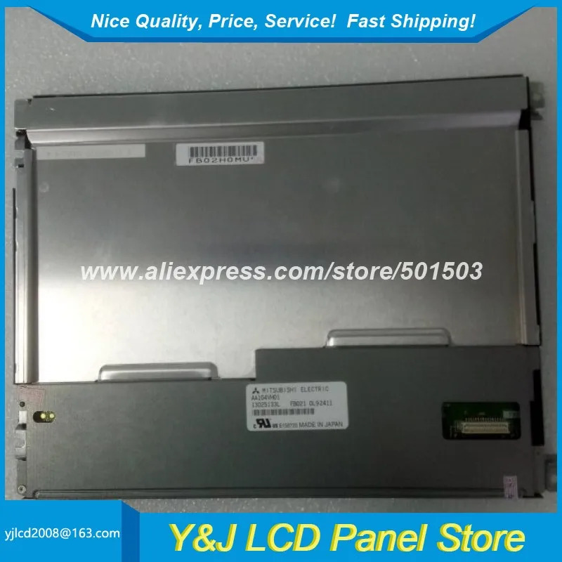 전자공학 10.4 인치 AA104VH01 WLED TFT-LCD 디스플레이 스크린 패널 640x480 해결책