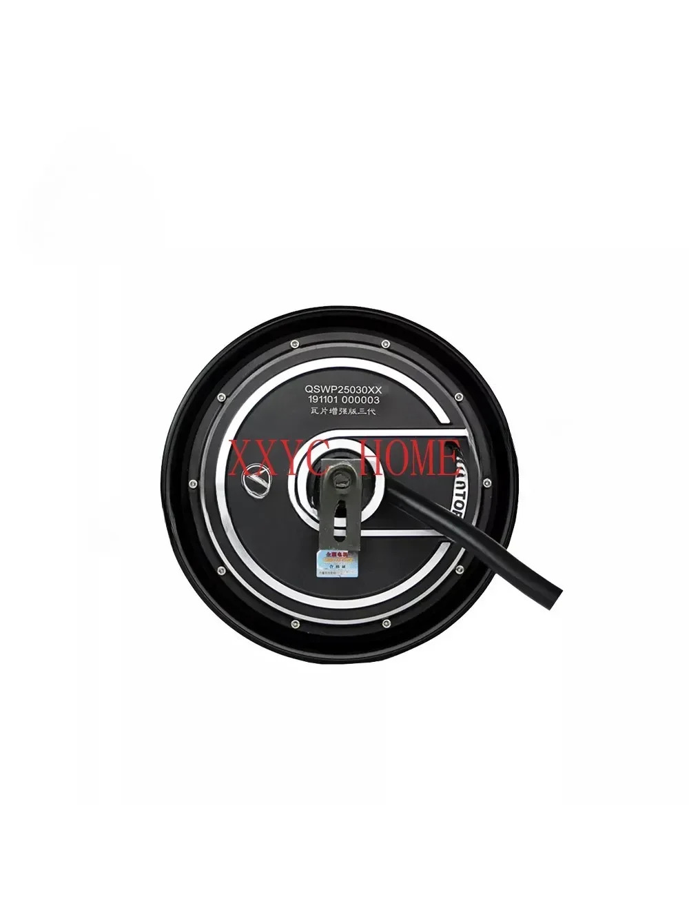 전기 스쿠터브러시리스 기어리스 휠 허브 모터 QS 10x2.15 인치 7000W 212 V4.2 72V 106kph BLDC