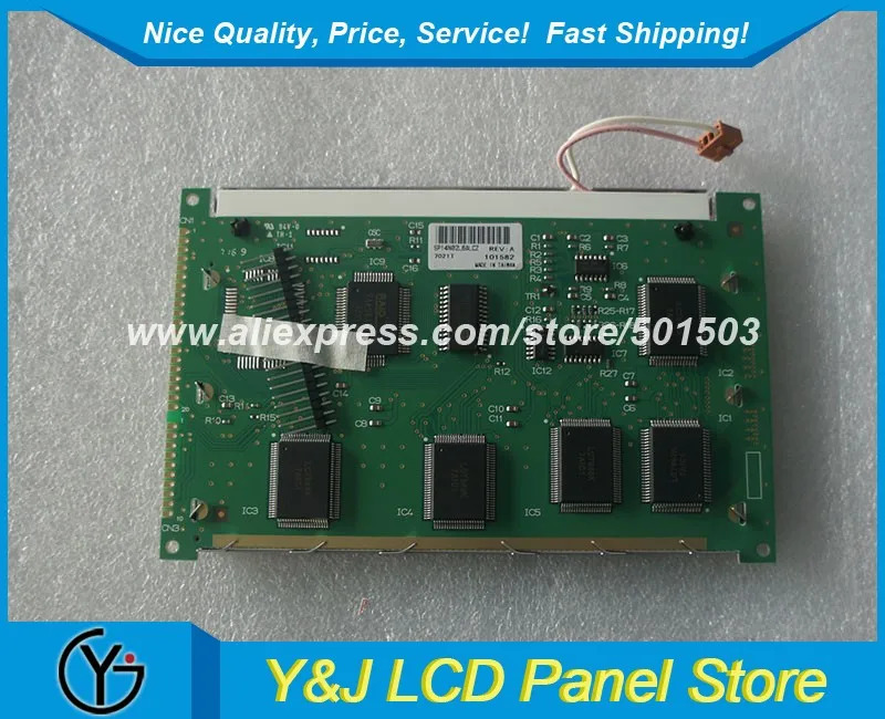 전 5.1inch SP14N02L6ALCZ LCD 패널 스크린 240x128 WLED 디스플레이