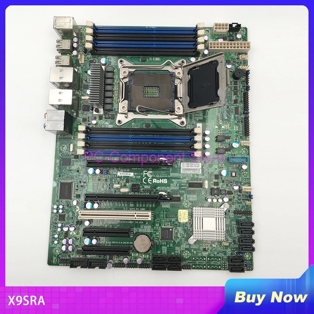 슈퍼마이크로 마더보드 LGA2011 E5-2600/1600 V1/V2 ECC DDR3X9SRA