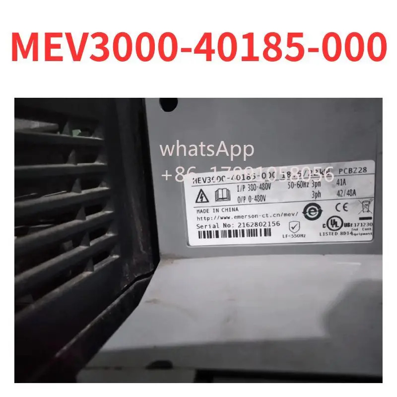 리퍼 MEV3000-40185-000 주파수 변환기 완료