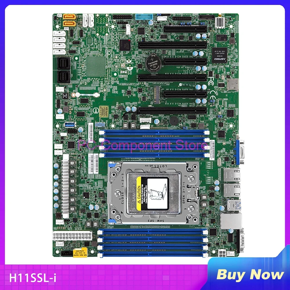 Supermicro 단일 소켓 서버 대 EPYC7001/7002H11SSL-i 마더보드
