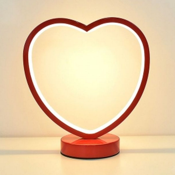 인테리어 하트 무드등 탁상용 하트 수면 침실 조명