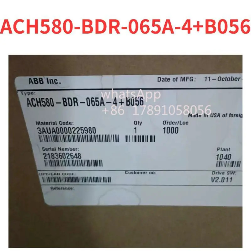 ACH580-BDR-065A-4B056 주파수 변환기 리퍼 완료