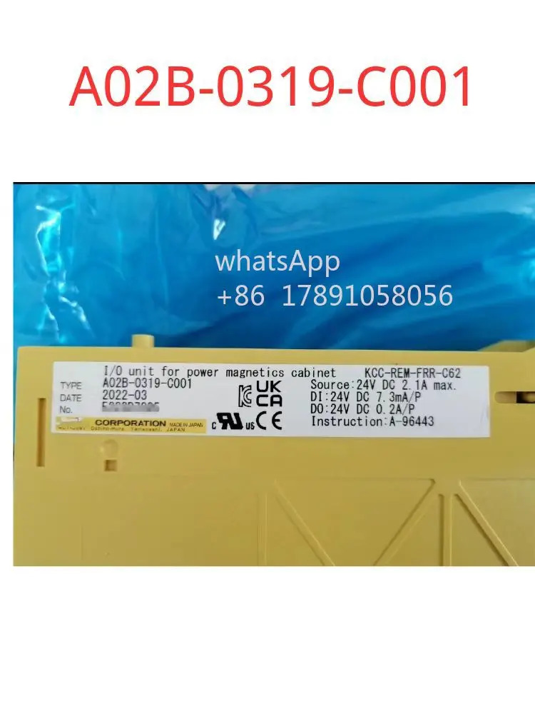 오리지널 A02B-0319-C001 IO 모듈