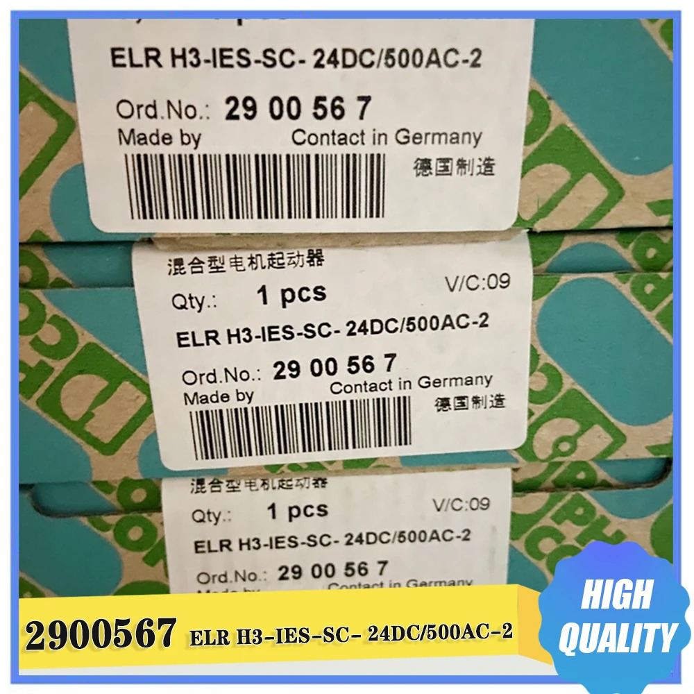 피닉스 2900567 하이브리드 모터 스타터 ELR H3-IES-SC- 24DC 500AC-2