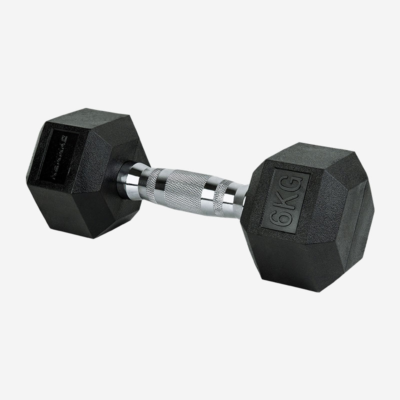 짐맨 PEV 육각 덤벨 냄새없는 아령 6kg, 2개 - 상세 이미지 4