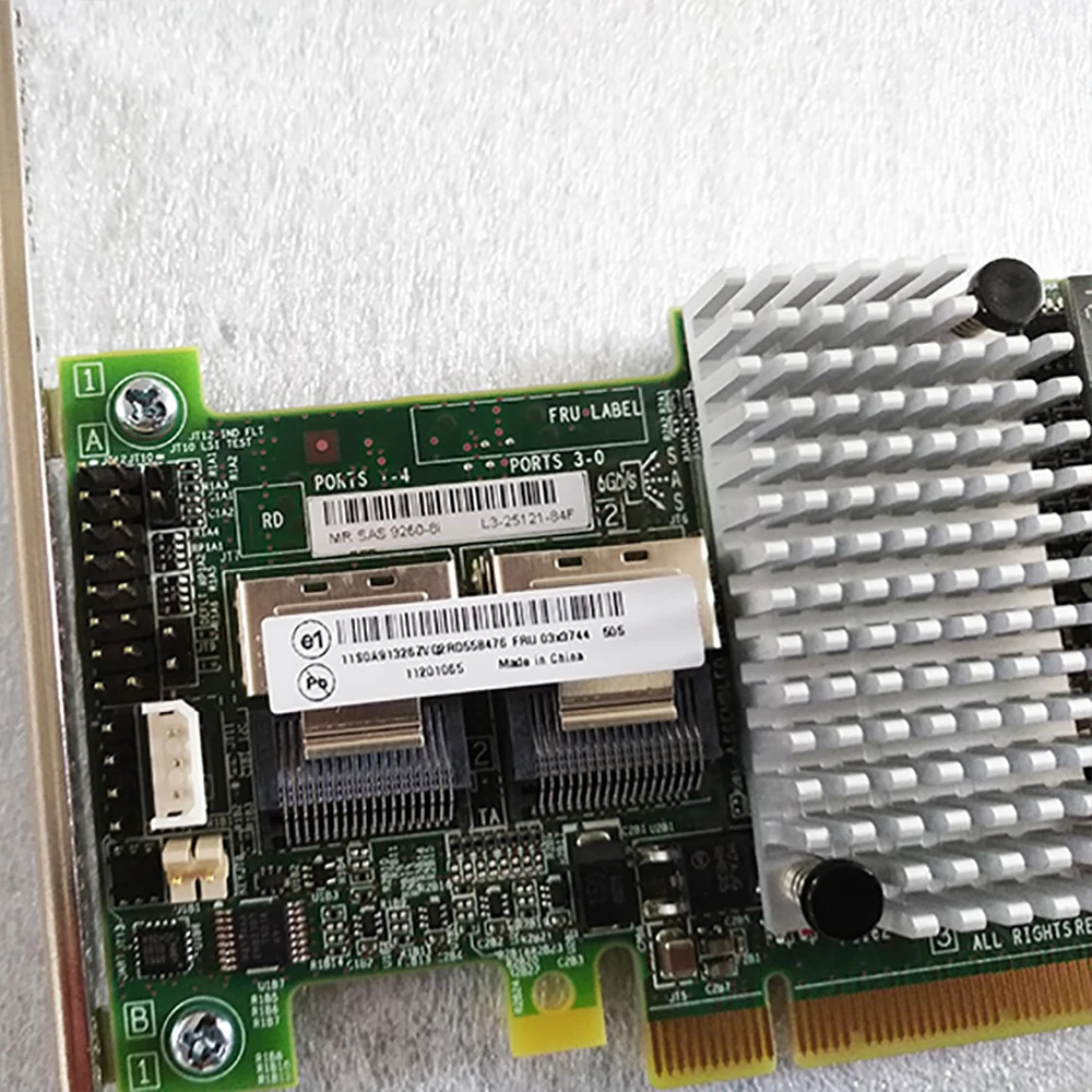 Lenovo호환 RD640 R700 LSI MegaRAID SAS 9260-8i 6GB RAID5 512MB 어레이 카드용