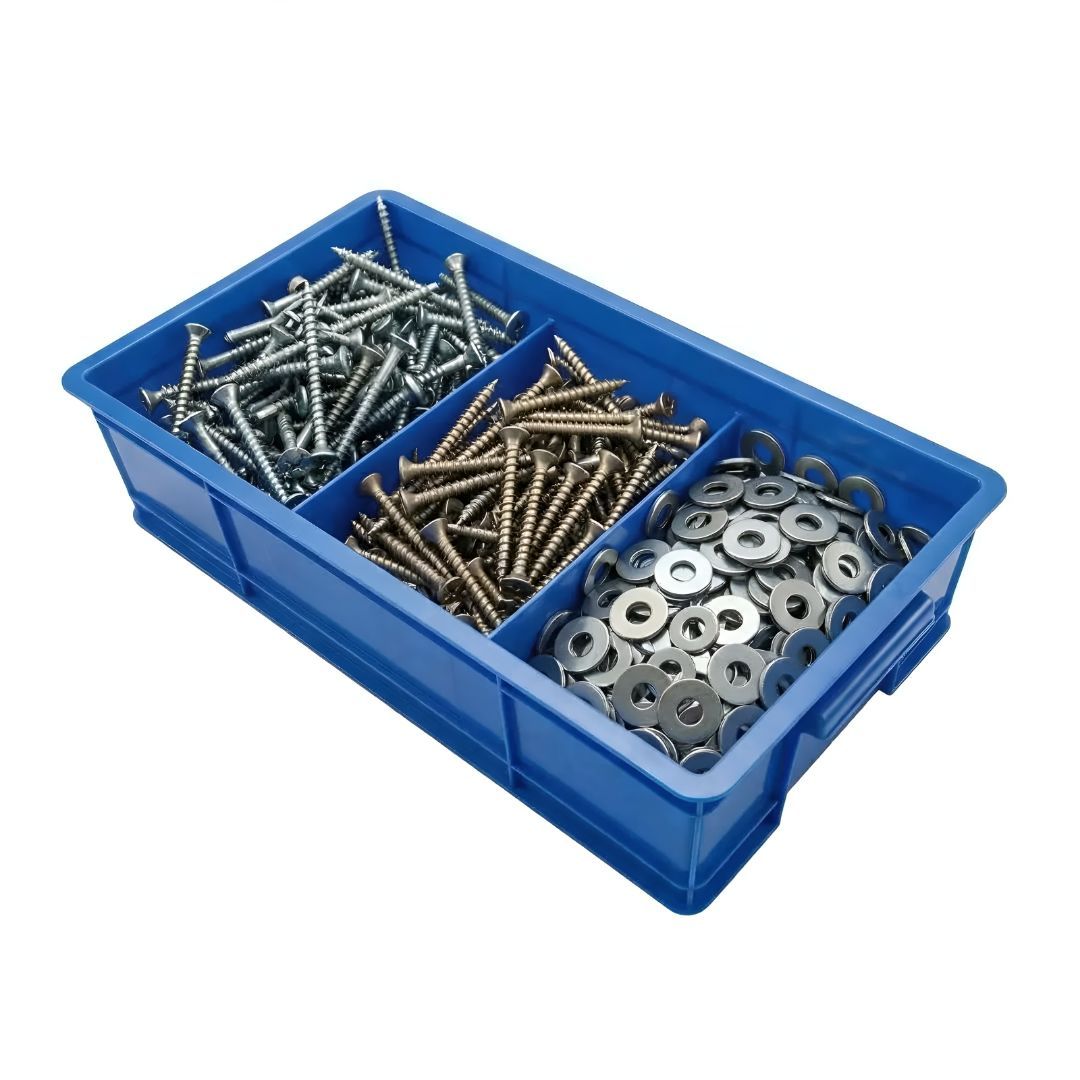 부품상자 플라스틱 칸막이 M 3칸 공구 부품 박스 정리 제품 이미지