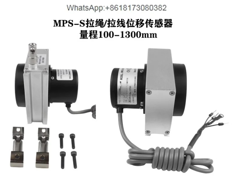 MPS-S-100 500 750 1000 1250 로프 변위센서 균열 변위 측정기