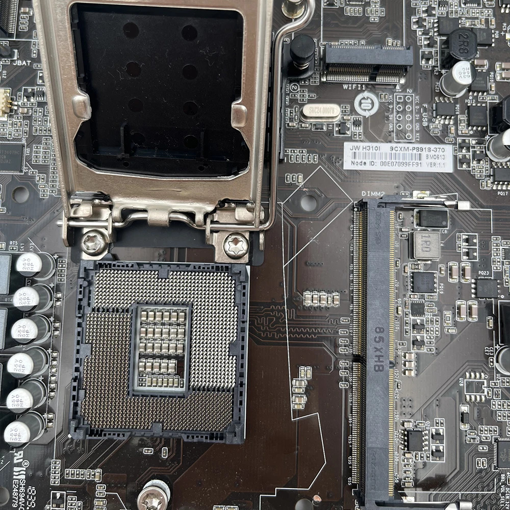JW H310I LGA 1151 올인원 컴퓨터 마더보드 단일 메모리 H310 메인보드용