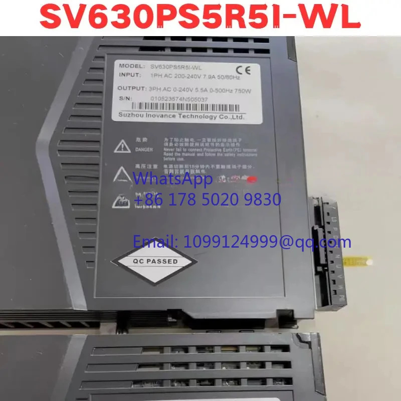 리퍼 서보 드라이버 SV630PS5R5I-WL 정상 기능 완료