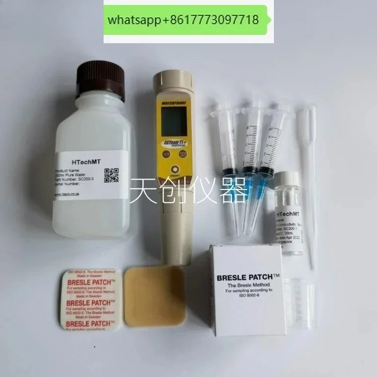 SC200 염분 측정기 세트 Bresle 패치 ISO8502-6 수용성 시험