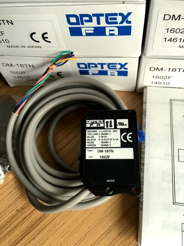 오리지널 OPTEX DM-18TN 컬러 라벨 센서