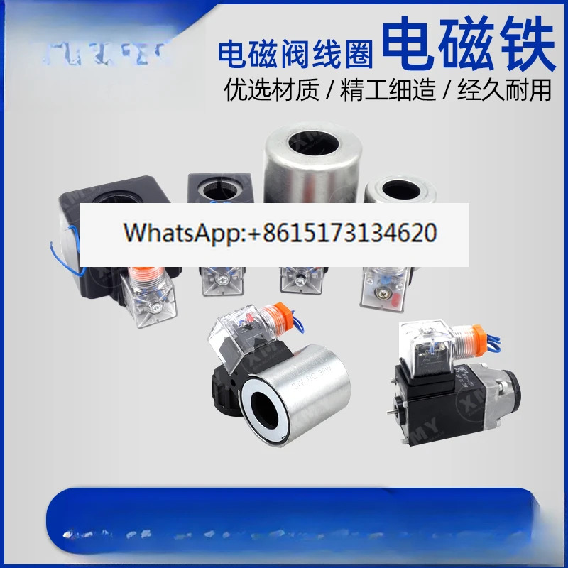 5pcs 유압 솔레노이드 밸브 코일 DSG-02/034we6/4we10 카트리지 220/24V/110v/12v