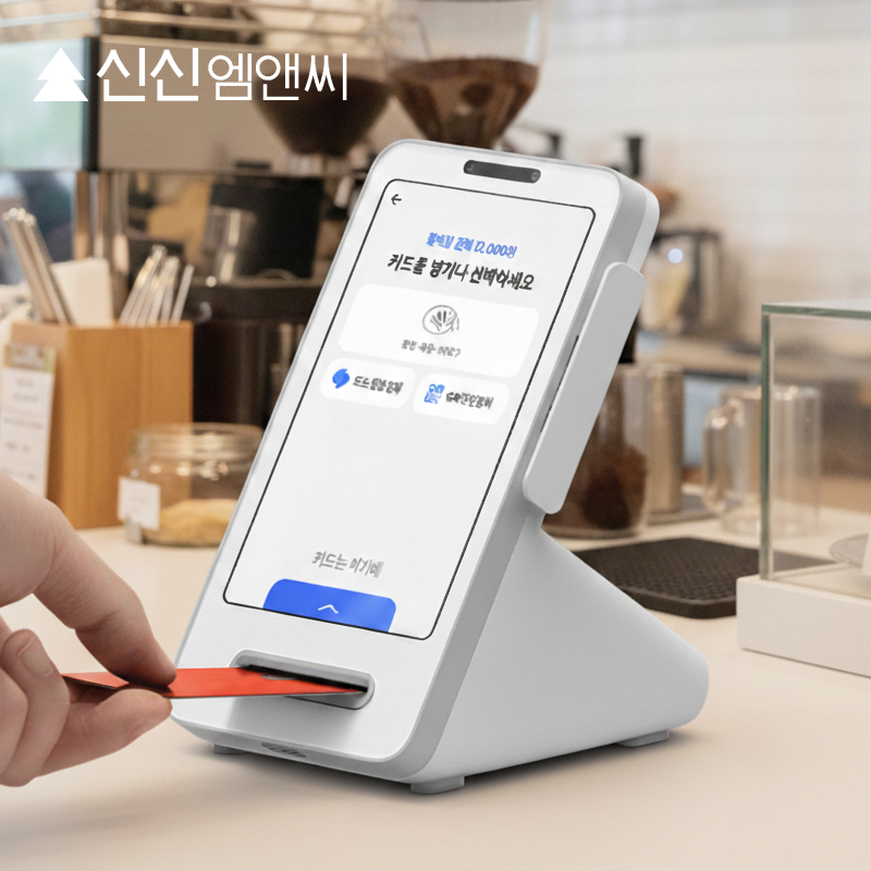 카드단말기 토스플레이스 태블릿POS 애플페이 결제기 미니 키오스크 토스프론트+포스프로그램 - 메인 이미지
