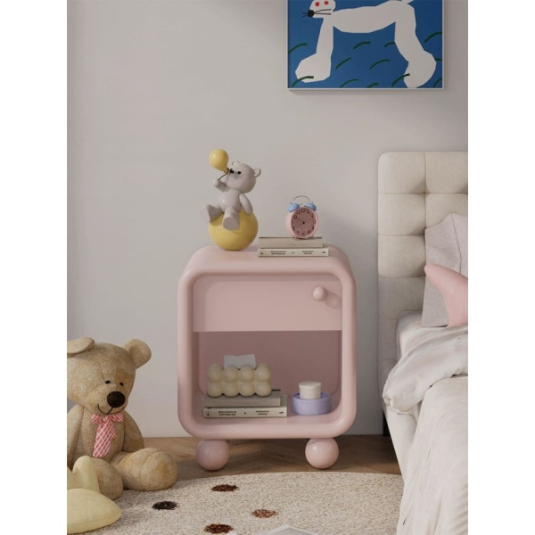 모던 협탁 서랍 수납장 사이드테이블 미니 탁자 녹색 50x42xh 61 cm 녹색 50x42xh 61 cm - 상세 이미지 3
