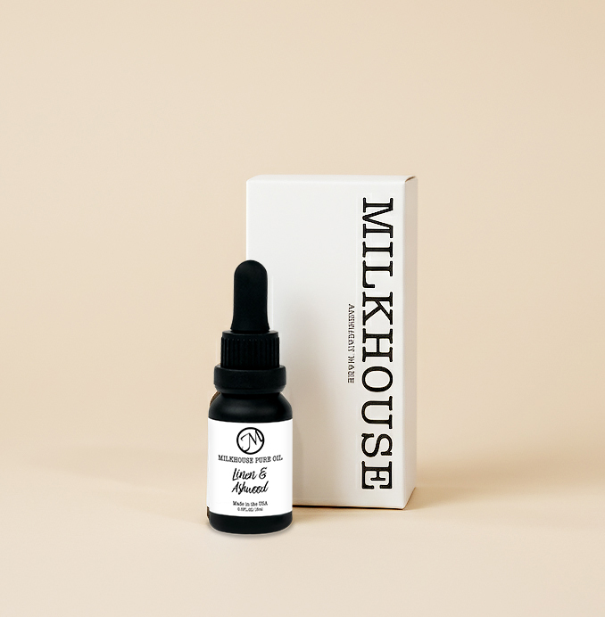 [밀크하우스 공식몰] 은은한 지속력 좋은 아로마틱 우디 퓨어 오일향수 15ml 린넨애쉬우드 - 상세 이미지 2