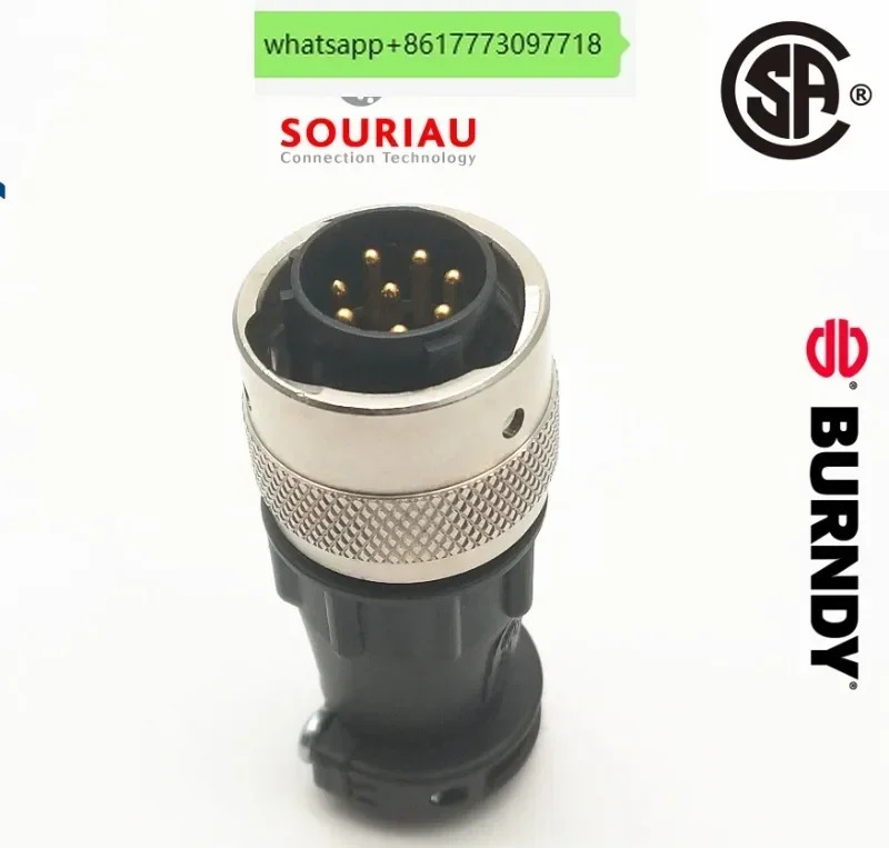 BURNDY SourIAU 산업8핀 플매트 카펫 러그 수 8핀AC 테일 클립8핀