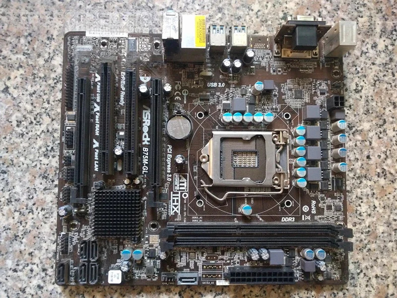ASRock호환/ASRock호환 기술 B75 PRO3-M Pro3 Zh77 Z77 B75m1155 메보드용