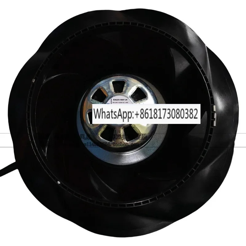 조정 가능속도 EC 팬 오리지널 R3G225-RE07-03 25 29 230V 주파수 변환기