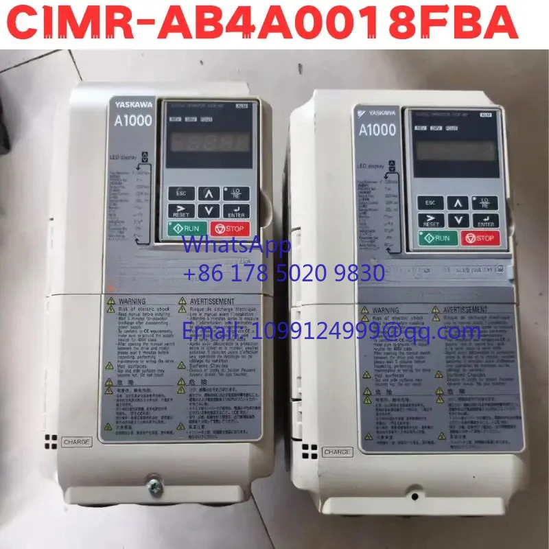 리퍼 주파수 변환기 CIMR-AB4A0018FBA 정상 기능 완료