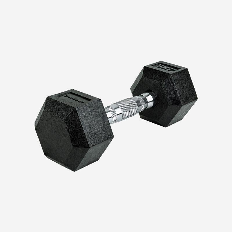 짐맨 PEV 육각 덤벨 냄새없는 아령 4kg, 2개 - 상세 이미지 3