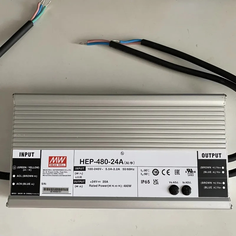MEAN WELL HEP-480 HEP-480-24A 24V 20A 480W 가혹환경 전원공급장치