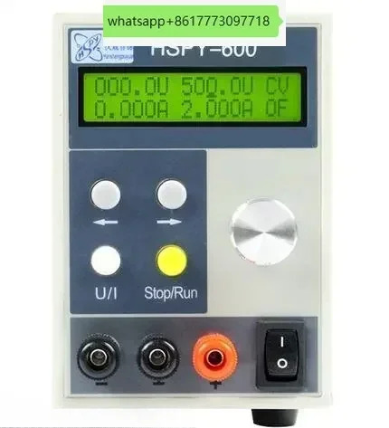 HSPY 500V 2A DC 프로그래밍 전원공급장치 출력 0-500V0-2A RS232 포트로 조정 가능
