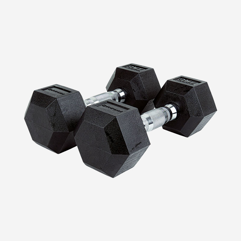 짐맨 PEV 육각 덤벨 냄새없는 아령 7kg, 2개 - 상세 이미지 2