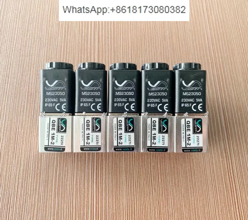 이탈리아 VESTA 해양 BE1M-2 BE5M 솔레노이드 밸브 QBE5M-2-23050 QBE1M-2 결합기