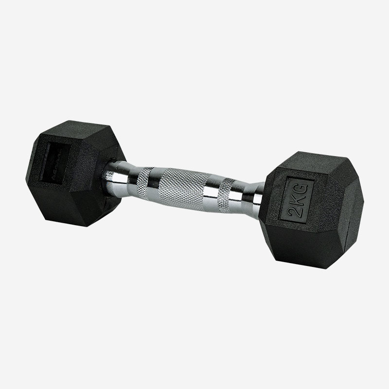 짐맨 PEV 육각 덤벨 냄새없는 아령 2kg, 2개 - 상세 이미지 4