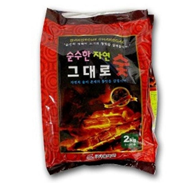 참나무 바베큐 숯 백탄 캠핑 숯 구이용 대용량 고기용 야외용 - 상품 이미지