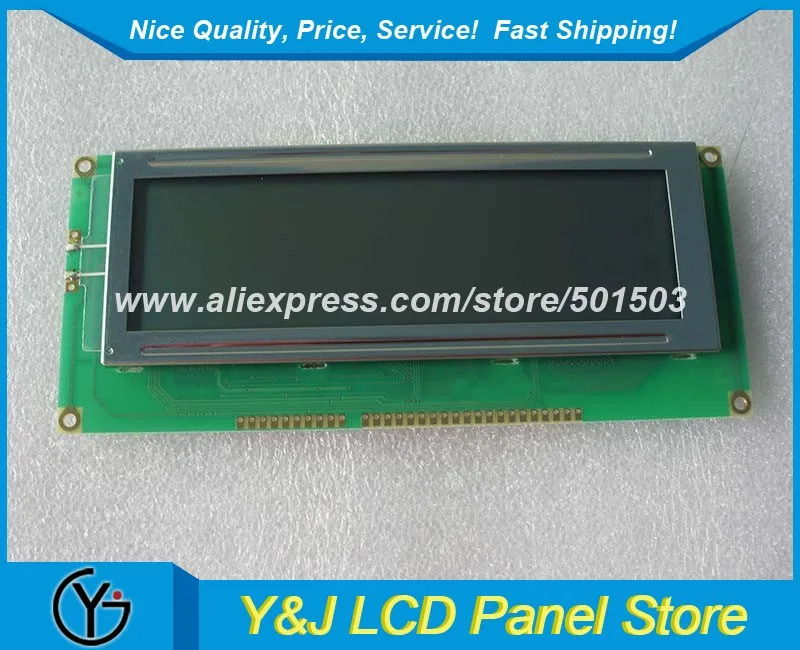 전장치새 4.8인치 LCD 패널 LMG6391QHGE 256x64 흑백 디스플레이