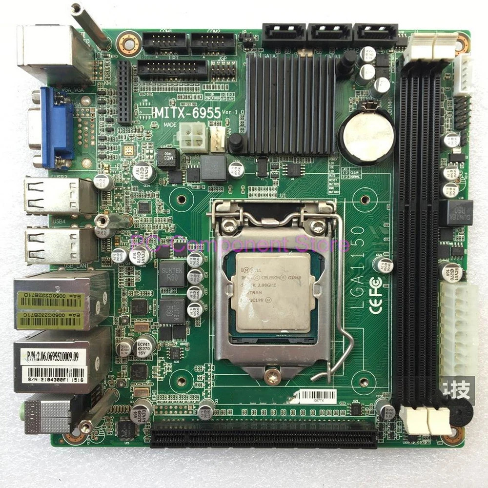 산업마더보드 1150 Haswell ITX DDR3 H81 MITX-6955
