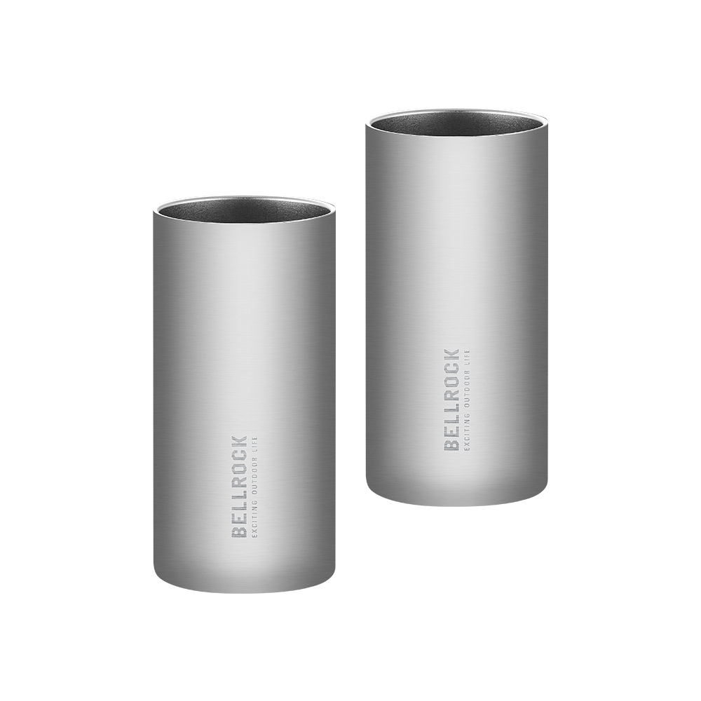 벨락 캠핑컵 캔쿨러+전용 파우치 세트 440ml 500ml 호환 X 2개