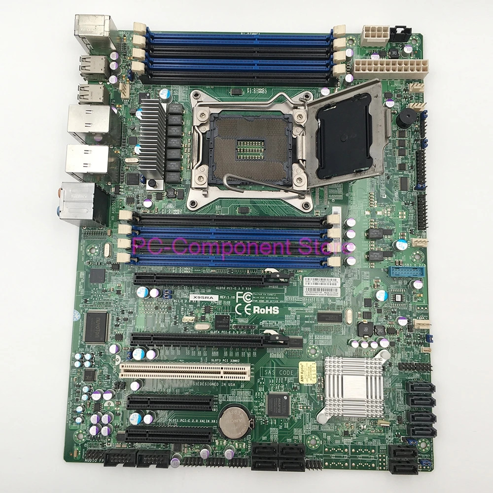 슈퍼마이크로 마더보드 LGA2011 E5-2600/1600 V1/V2 ECC DDR3X9SRA