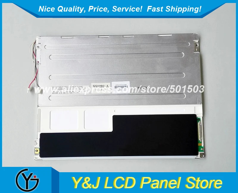 컴퓨터 모니터 노트북 교체 부품12.1 인치 LCD 화면 800x600 해상도 LQ121S1LG45
