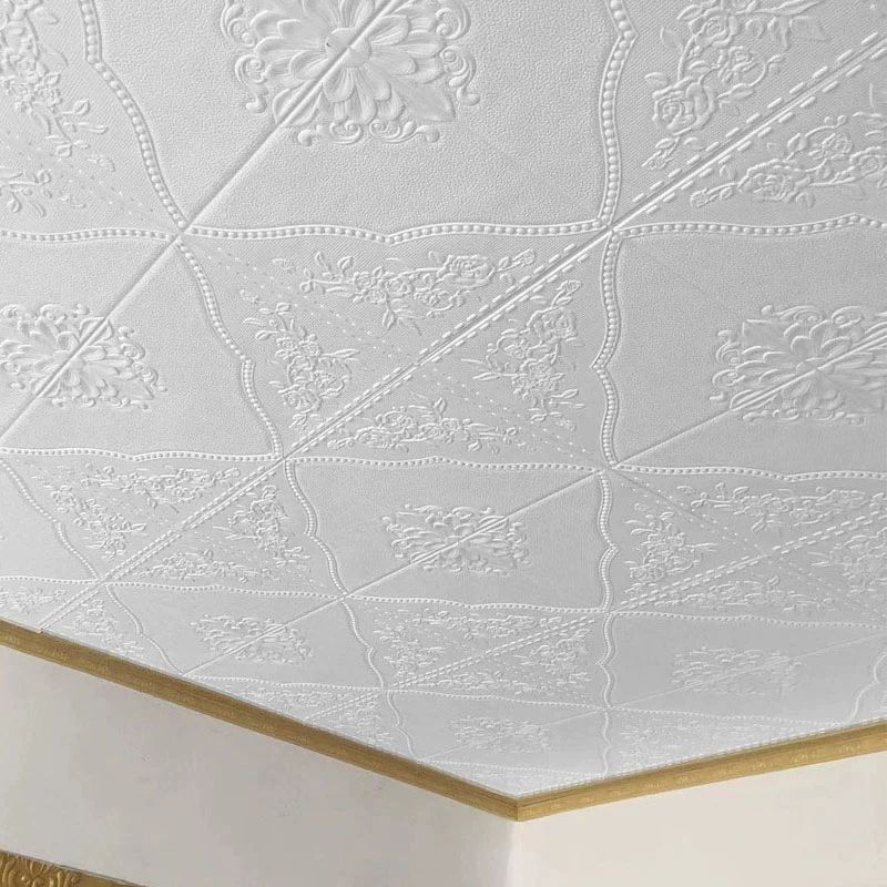 욕실천장재 화장실 장식 플레이트 인테리어 두꺼워진 고대 70 x 70cm 10개 대형 - 상세 이미지 4