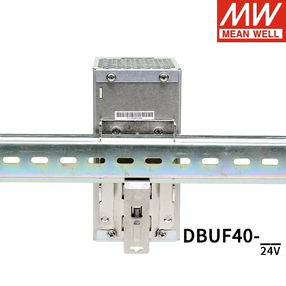 MEAN WELL 스위칭 전원공급장치 DBUF40 DIN 가이드 레일 24V/40A 버퍼 모듈 산업제어 장비
