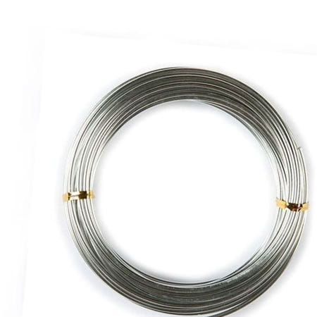 포비월드 알루미늄와이어 공예철사 알루미늄 와이어 철사공예 뼈대용 와이어공예 칼라철사 2.5mmx10M